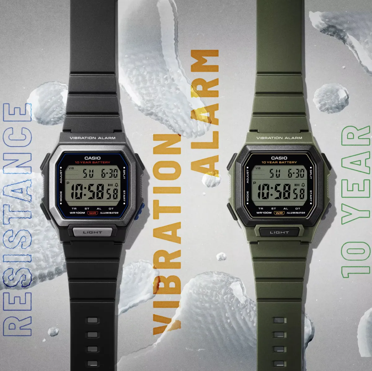 Наручные часы  Casio  Collection Casio W-738H-1A (фото 5)