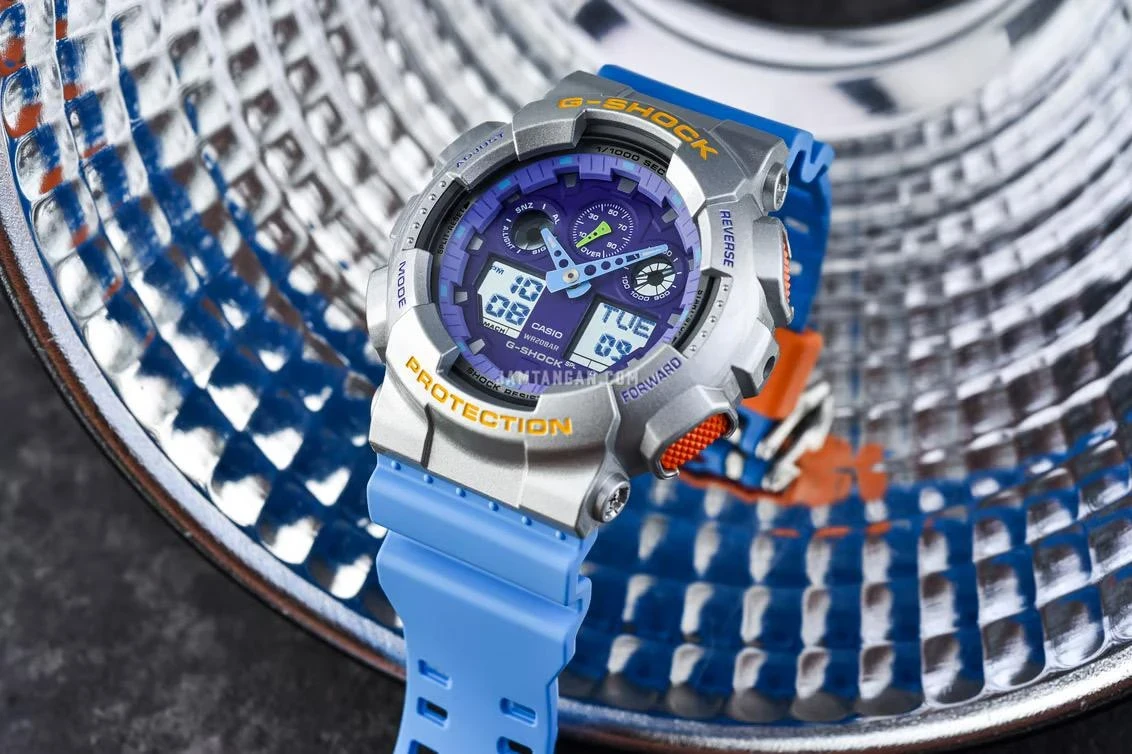 Часы  Casio  G-Shock Casio GA-100EU-8A2 (фото 4)