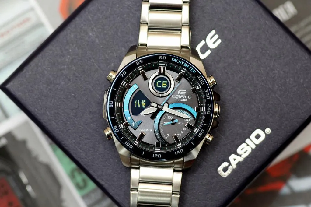 Наручные часы  Casio  Edifice Casio ECB-900DB-1B (фото 7)