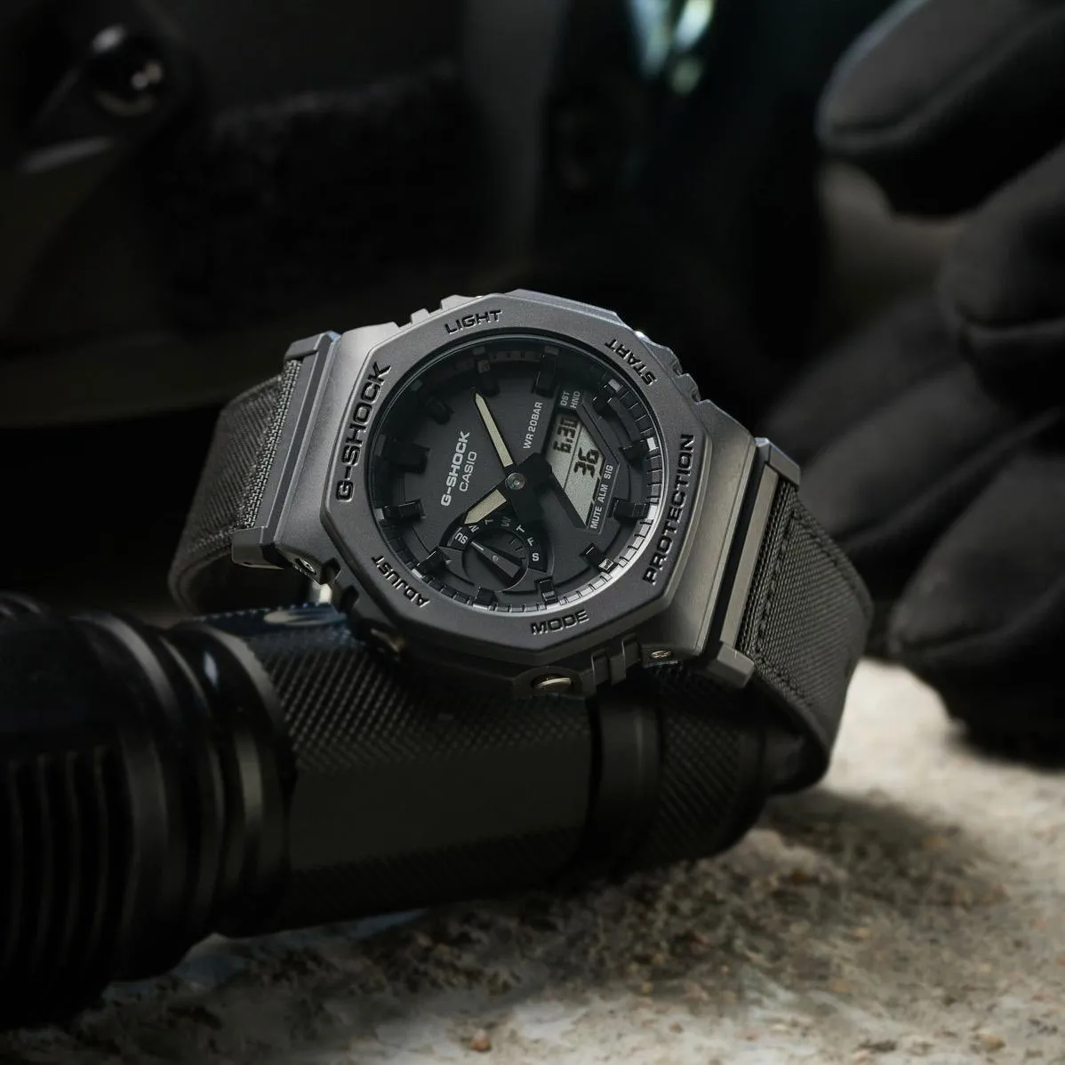 Наручные часы  Casio  G-Shock Casio GA-2100BCE-1A (фото 8)