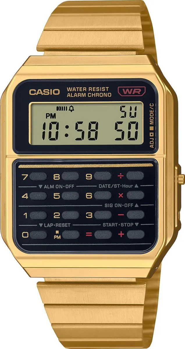 Наручные часы  Casio  Vintage Casio CA-500WEG-1A (фото 1)