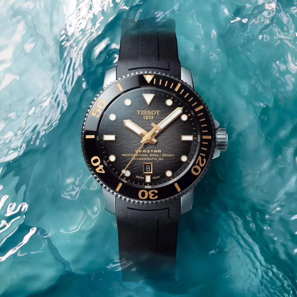 Часы  Tissot  Seastar Tissot T120.607.17.441.01 (фото 6)