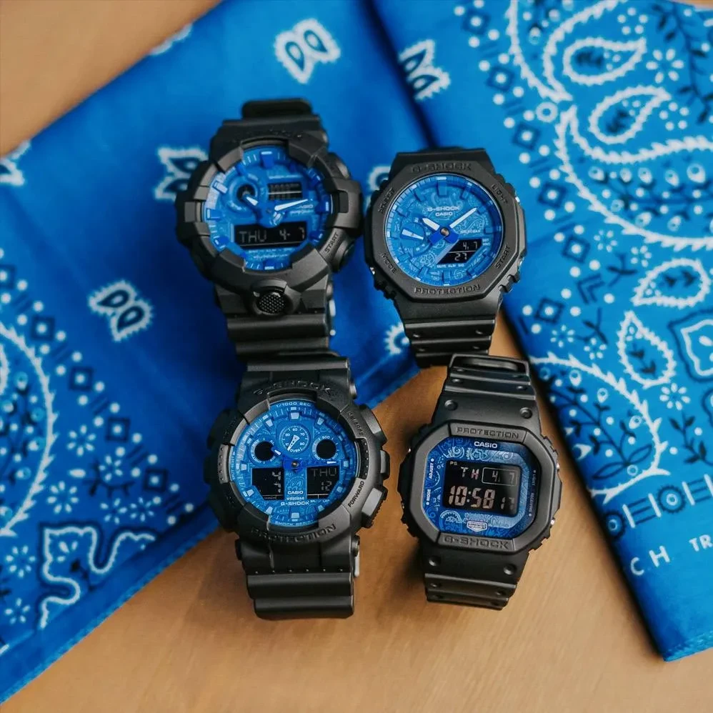 Часы  Casio  G-Shock Casio GA-100BP-1A (фото 5)
