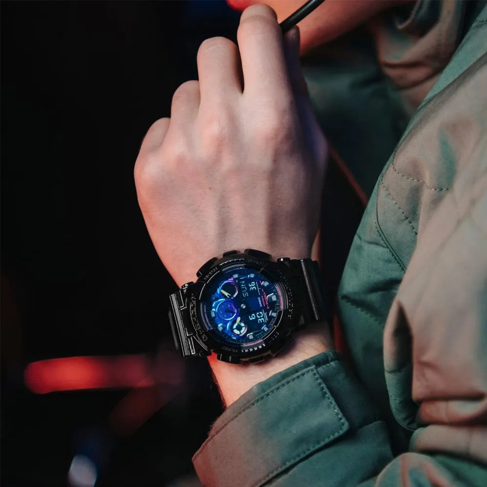 Часы  Casio  G-Shock Casio GA-100RGB-1A (фото 2)