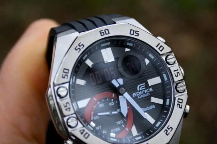 Часы  Casio  Edifice Casio ECB-10P-1A (фото 9)