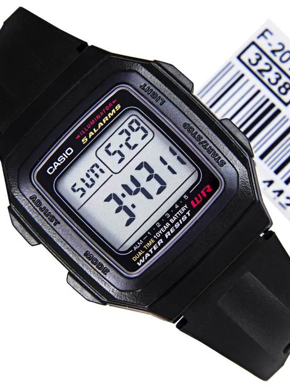 Наручные часы  Casio  Collection Casio F-201WA-1A (фото 4)