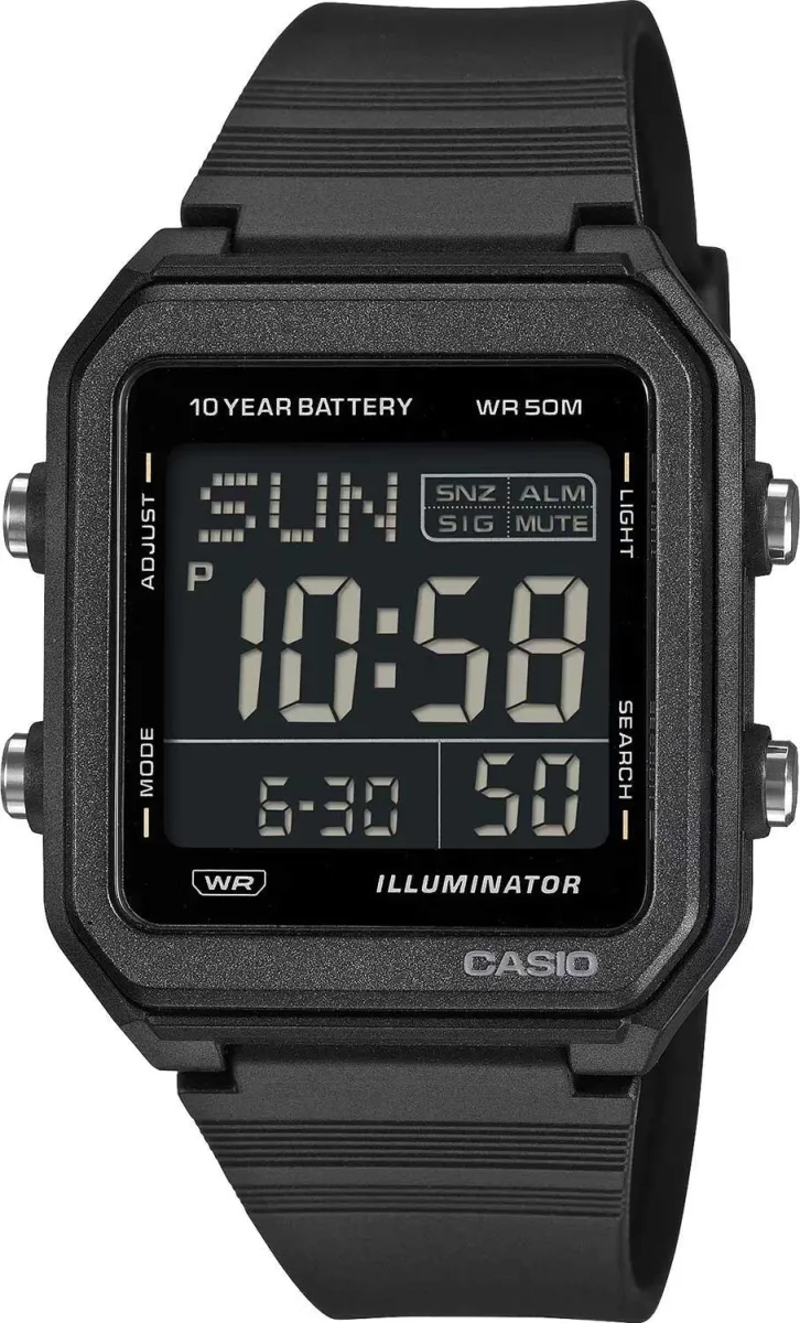 Наручные часы  Casio  Collection Casio W-221H-1B (фото 1)