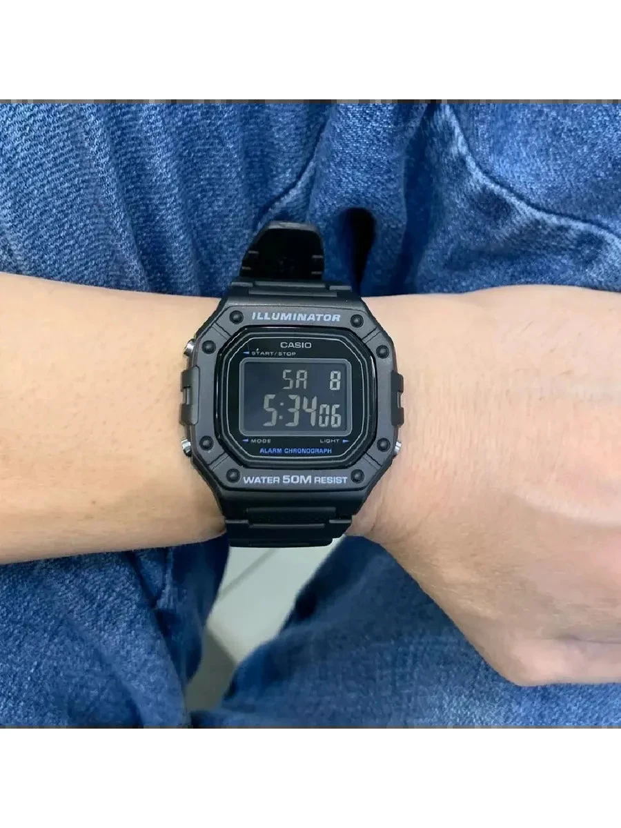 Часы  Casio  Collection Casio W-218H-1B (фото 2)