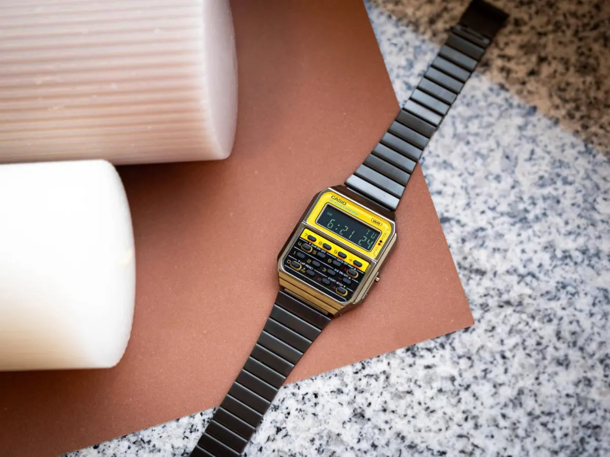 Наручные часы  Casio  Vintage Casio CA-500WEGG-9B (фото 5)