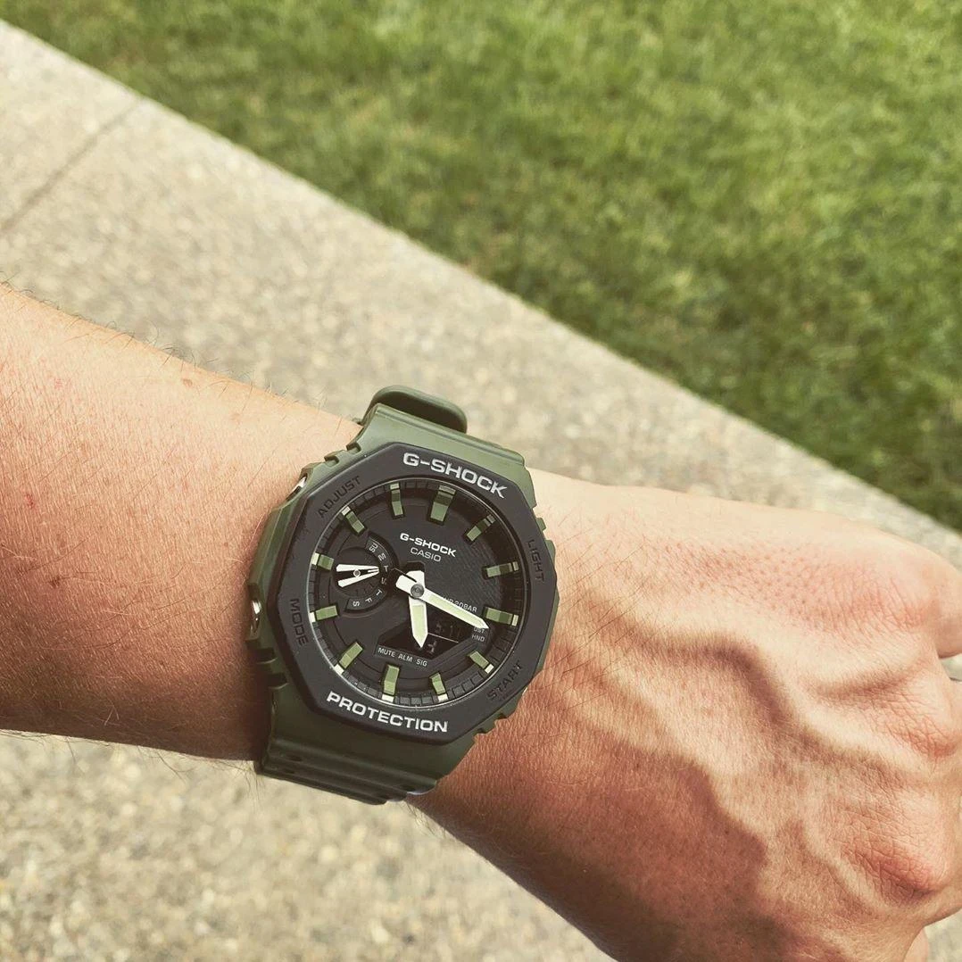 Часы  Casio  G-Shock Casio GA-2110SU-3A (фото 5)
