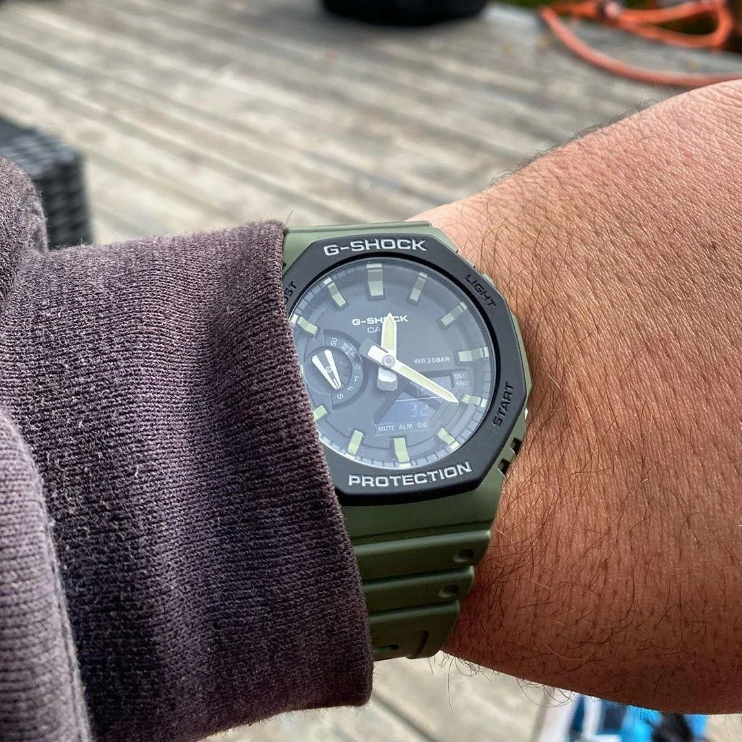 Часы  Casio  G-Shock Casio GA-2110SU-3A (фото 12)