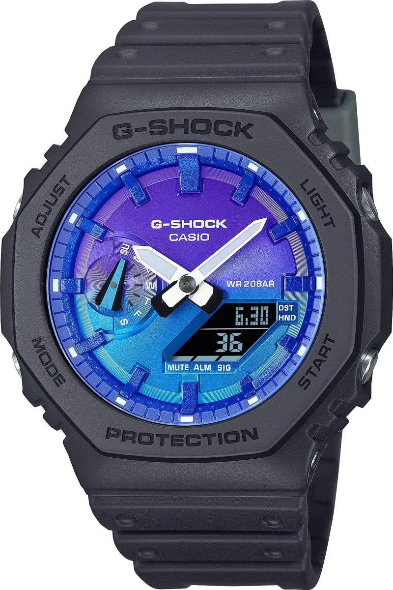 Наручные часы  Casio  G-Shock Casio GA-2100FL-1A (фото 1)