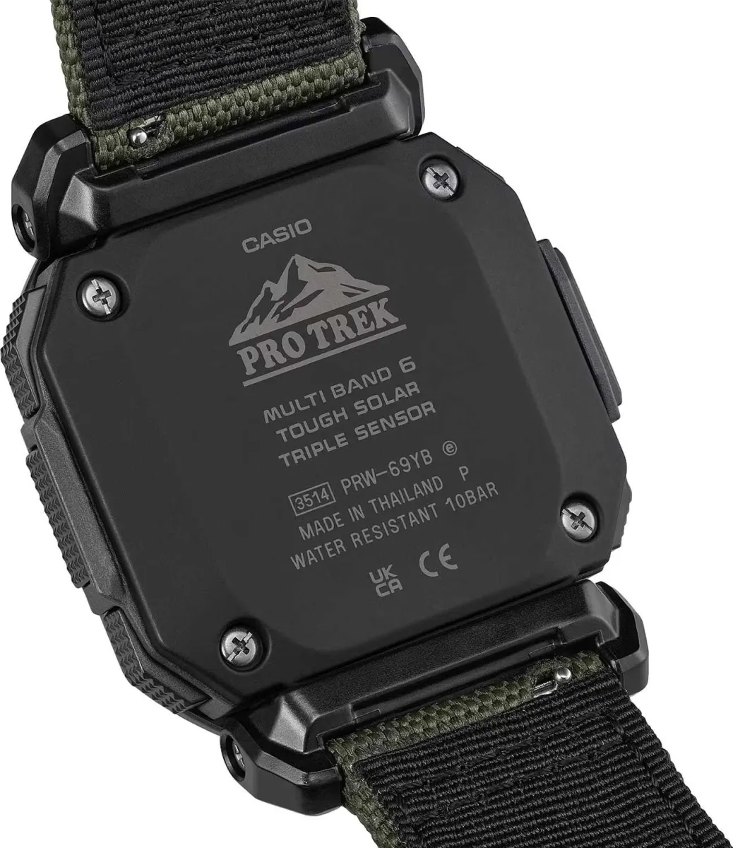 Наручные часы  Casio  ProTrek Casio PRW-69YB-3E (фото 10)
