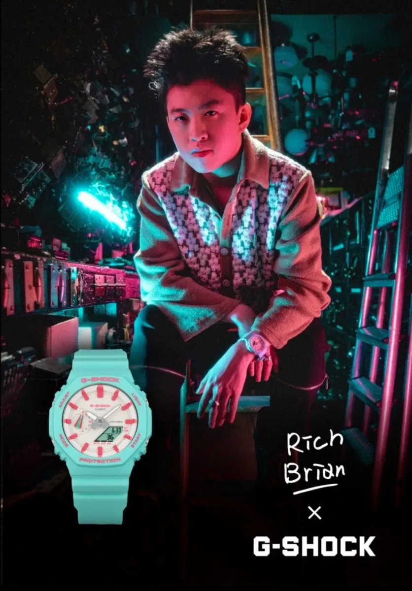 Часы  Casio  G-Shock Casio GA-2100RB-3A (фото 3)