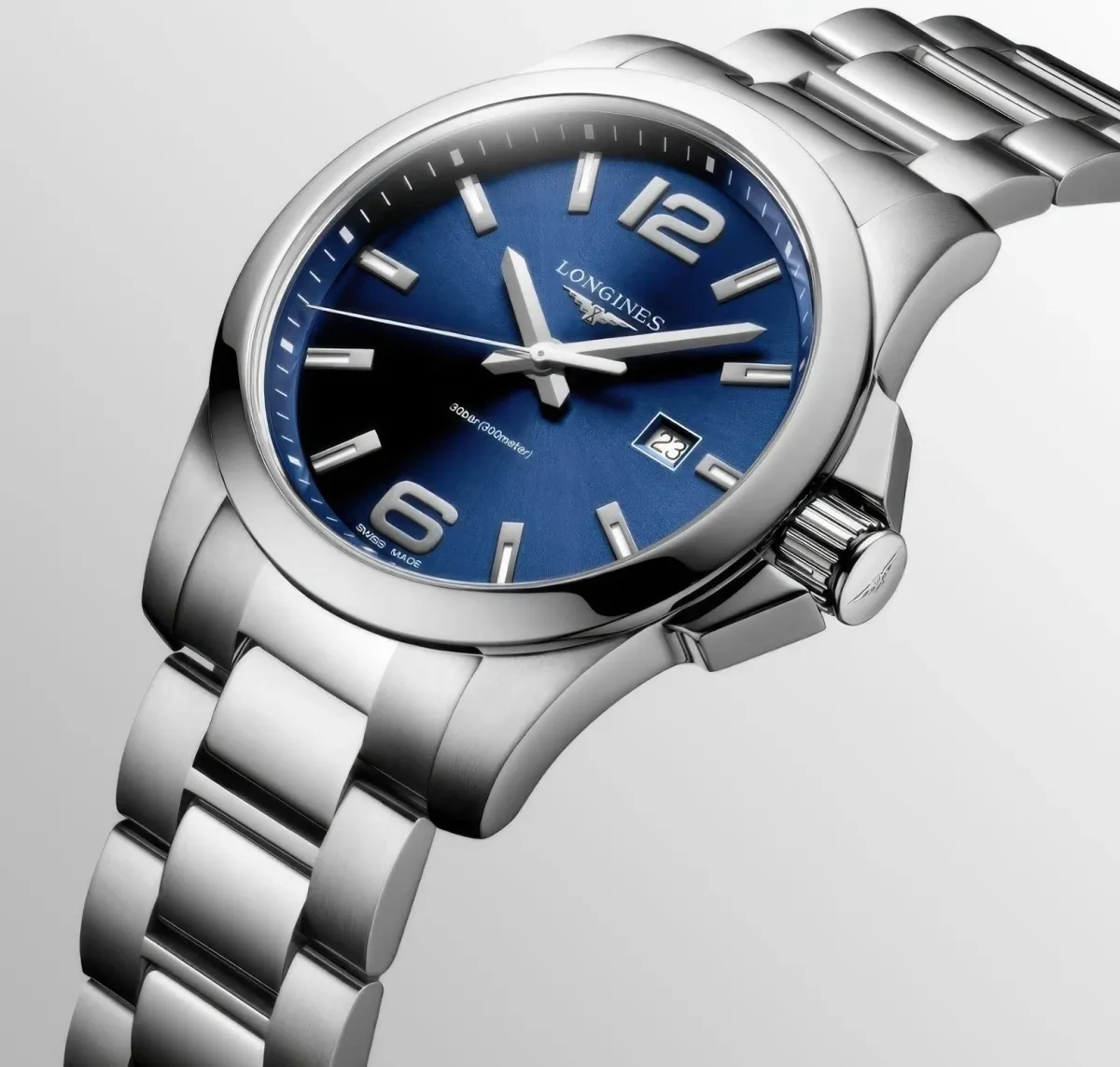Часы  Longines  HydroConquest Longines L3.760.4.96.6 (фото 4)
