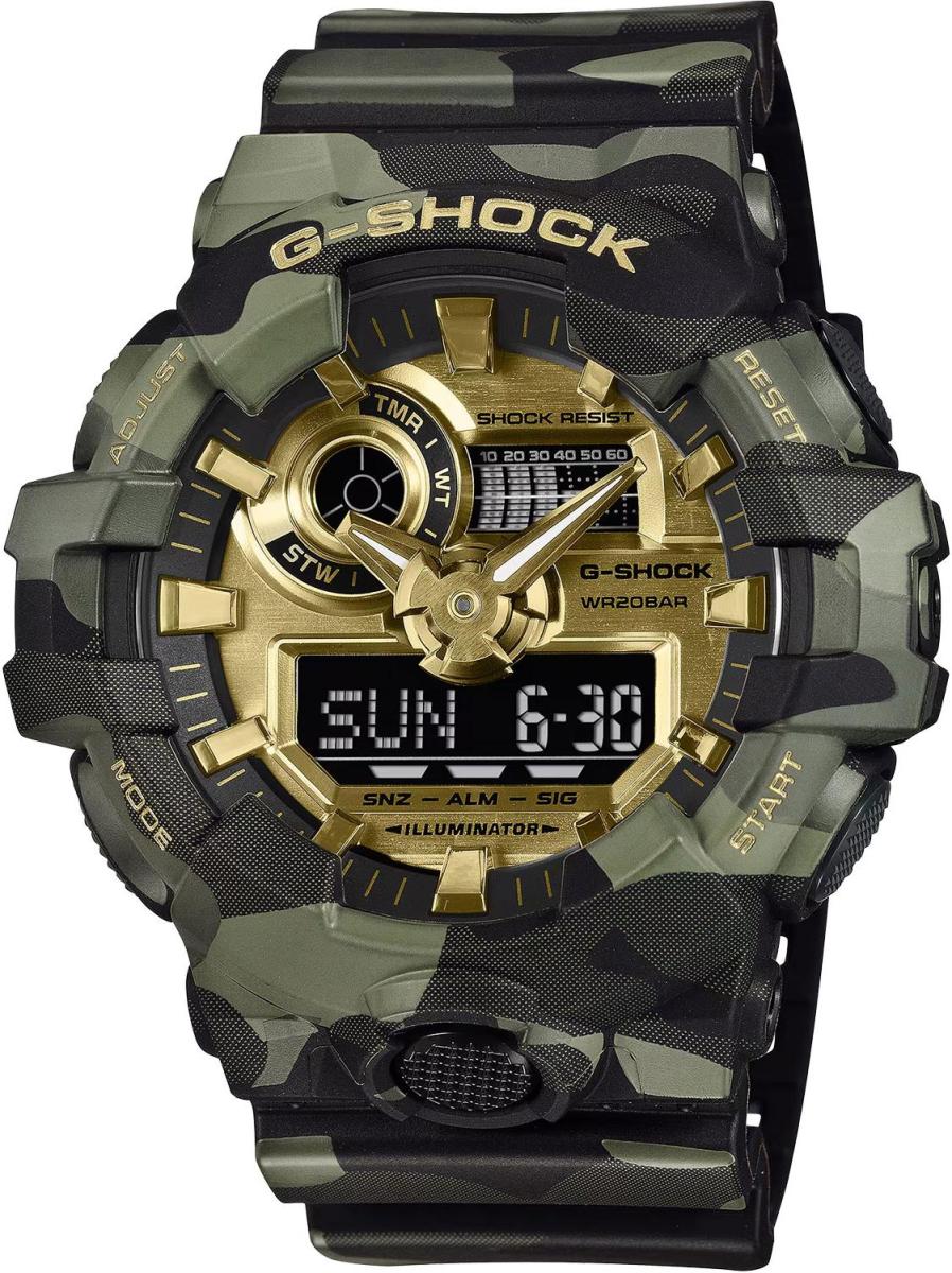 Наручные часы  Casio  G-Shock Casio GA-700CMG-3A (фото 1)
