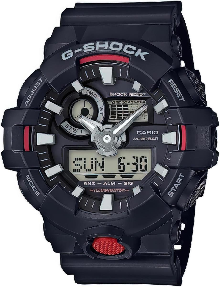 Наручные часы  Casio  G-Shock Casio GA-700-1A (фото 1)