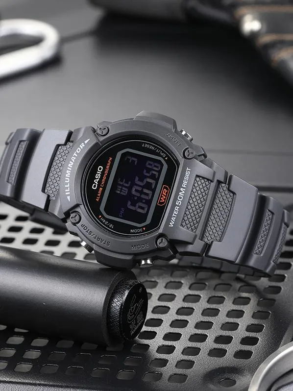 Часы  Casio  Collection Casio W-219H-8B (фото 3)