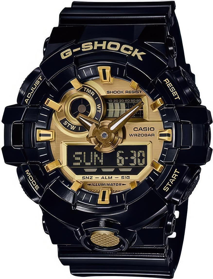 Наручные часы  Casio  G-Shock Casio GA-710GB-1A (фото 1)