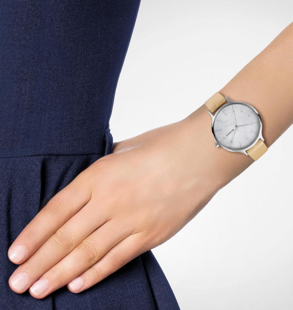 Наручные часы  Skagen  Leather Women Skagen SKW2634 (фото 3)