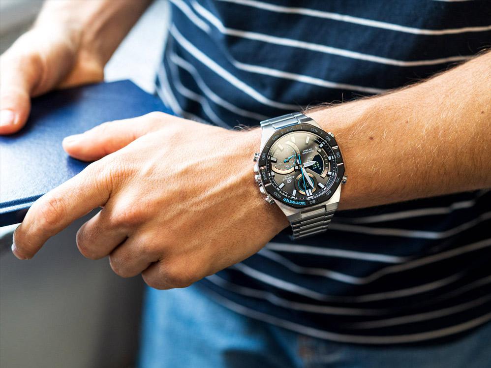 Наручные часы  Casio  Edifice Casio ECB-950DB-1A (фото 2)