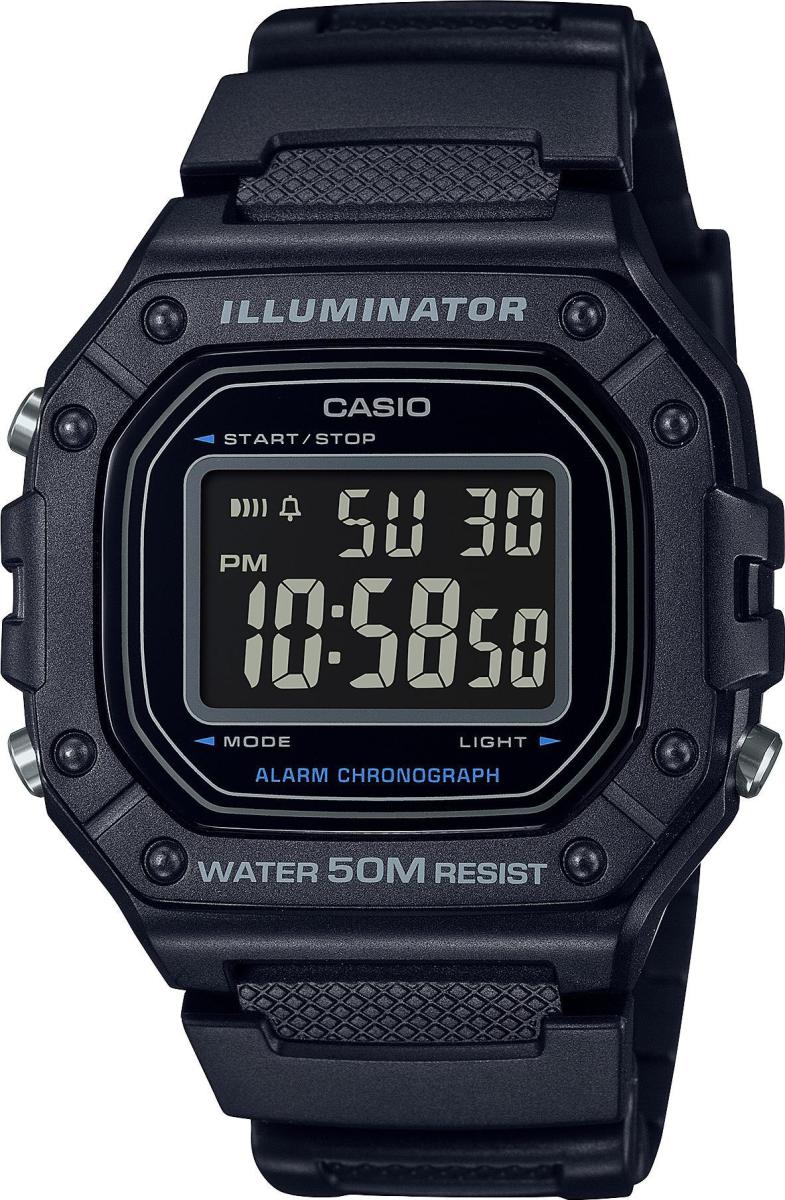 Наручные часы  Casio  Collection Casio W-218H-1B (фото 1)