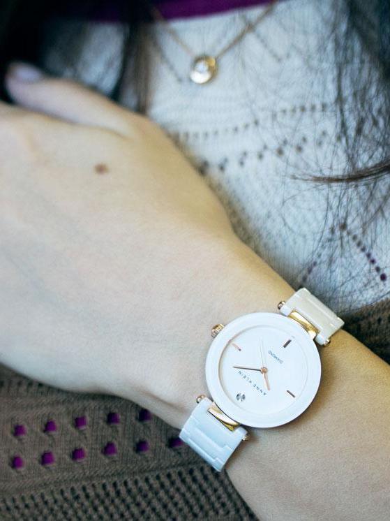 Наручные часы  Anne Klein  Ceramic Anne Klein 1018RGWT (фото 5)