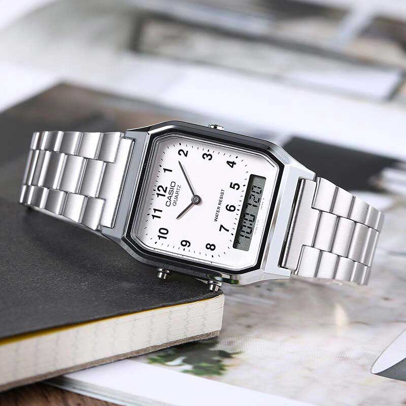 Наручные часы  Casio  Vintage Casio AQ-230A-7B (фото 4)
