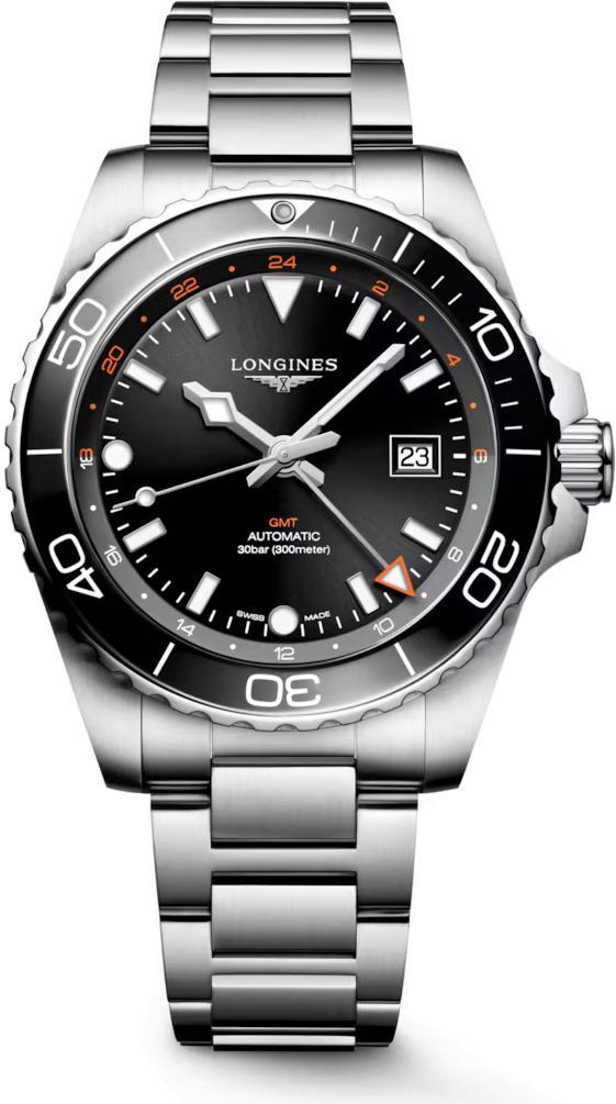 Наручные часы  Longines  HydroConquest GMT Longines L3.890.4.56.6 (фото 1)