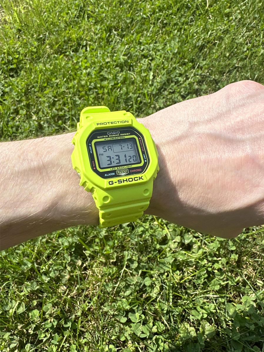 Наручные часы  Casio  G-Shock Casio DW-5600EP-9E (фото 6)