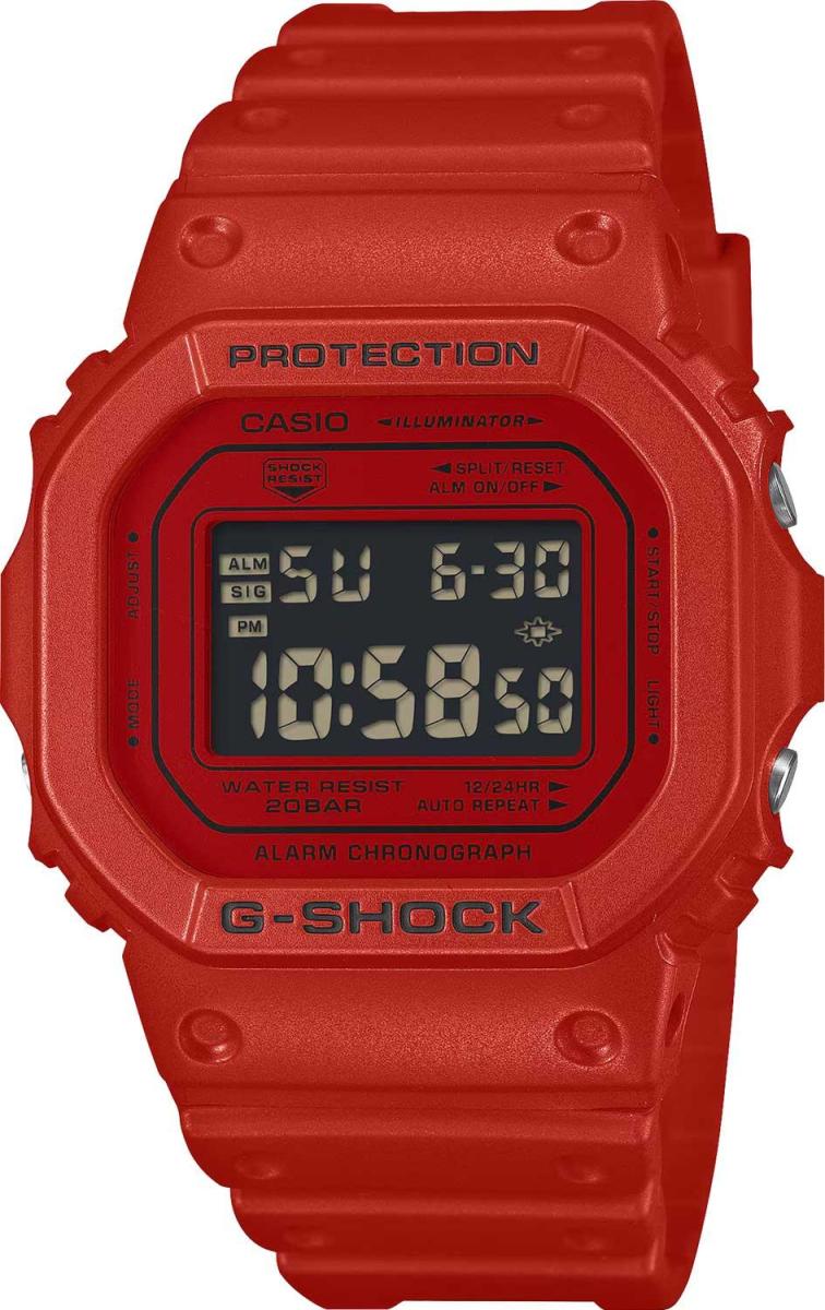 Наручные часы  Casio  G-Shock Casio DW-5600RRB-4E (фото 1)