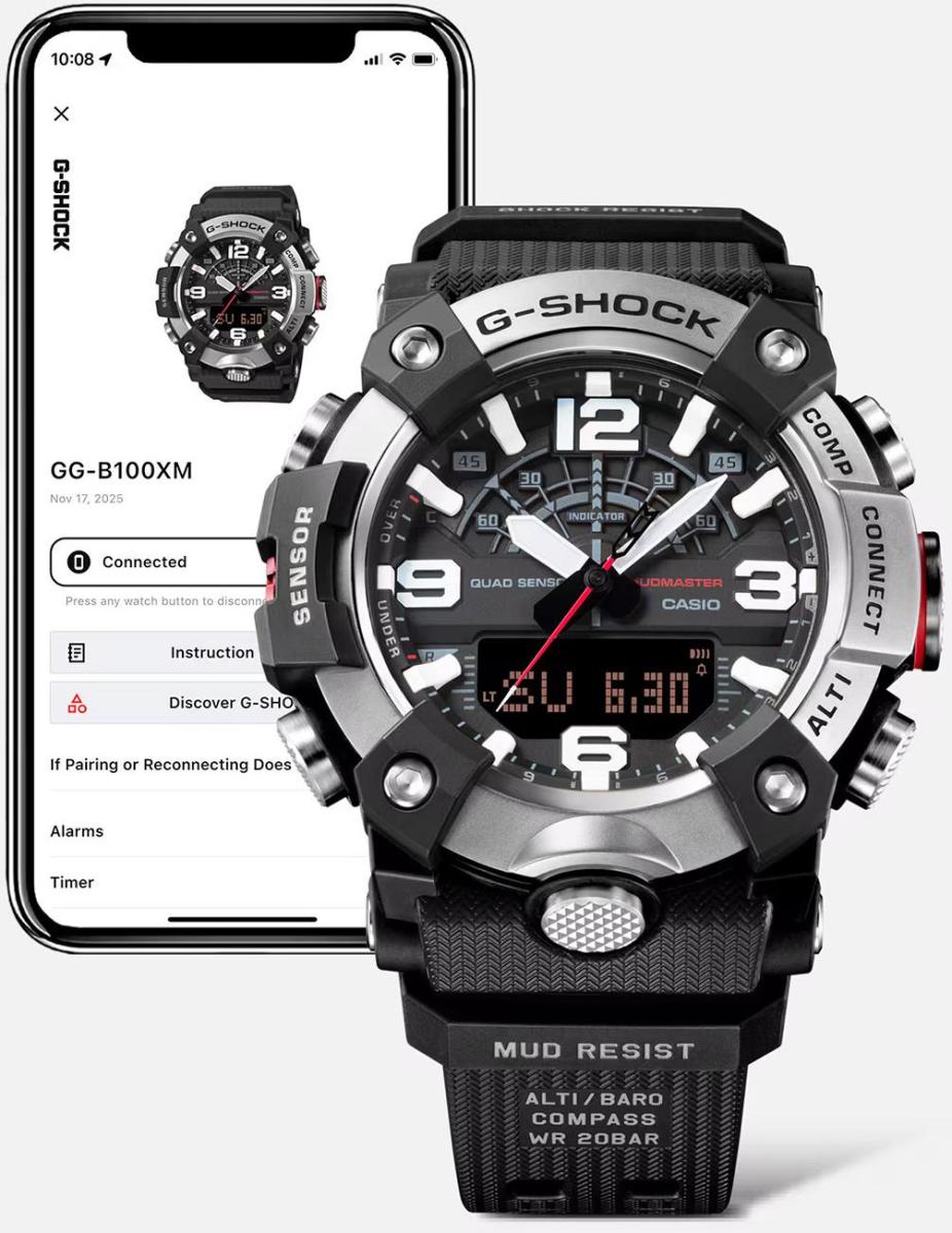 Наручные часы  Casio  G-Shock Casio GG-B100XMB-1A (фото 6)