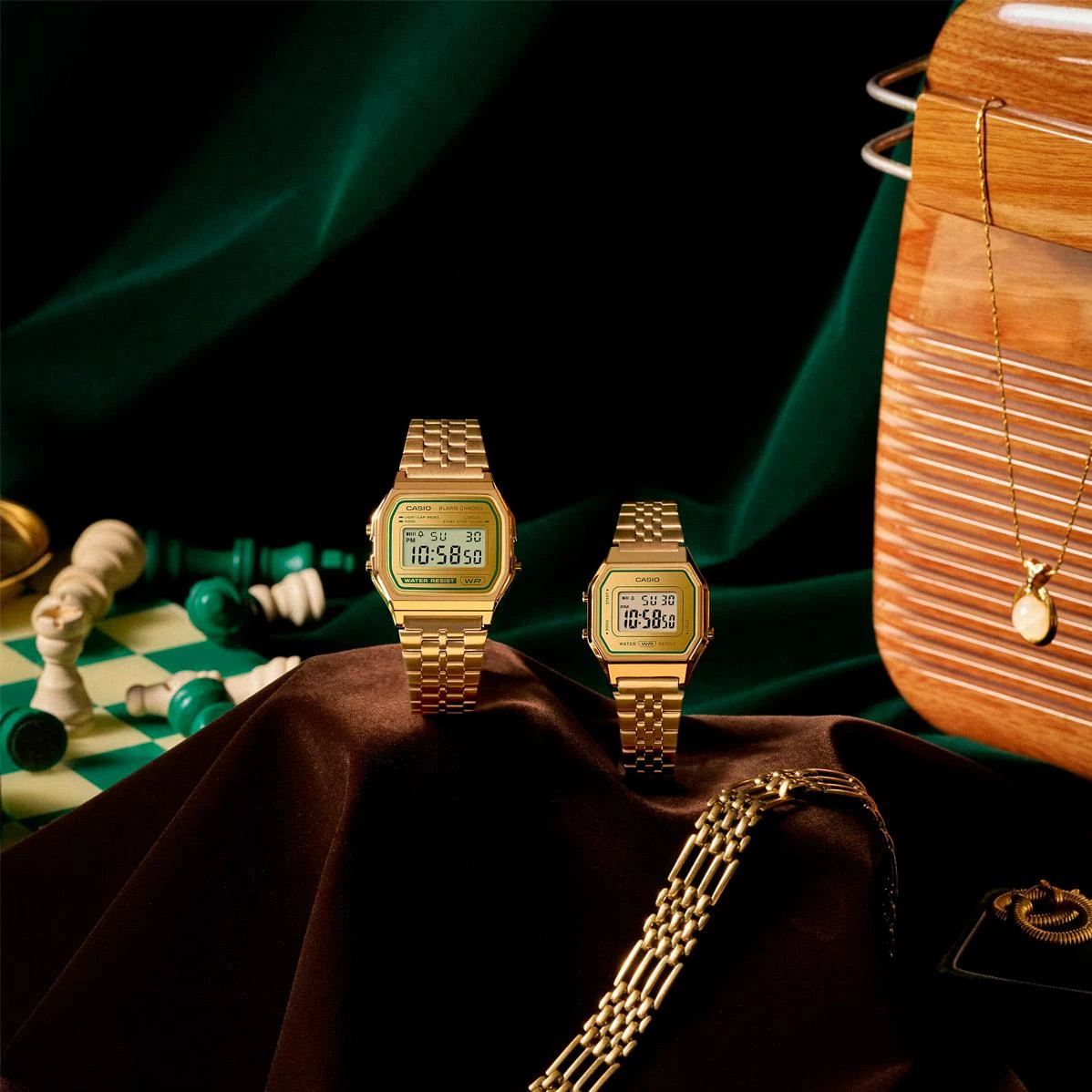 Часы  Casio  Vintage Casio A-158WEGV-9A (фото 5)