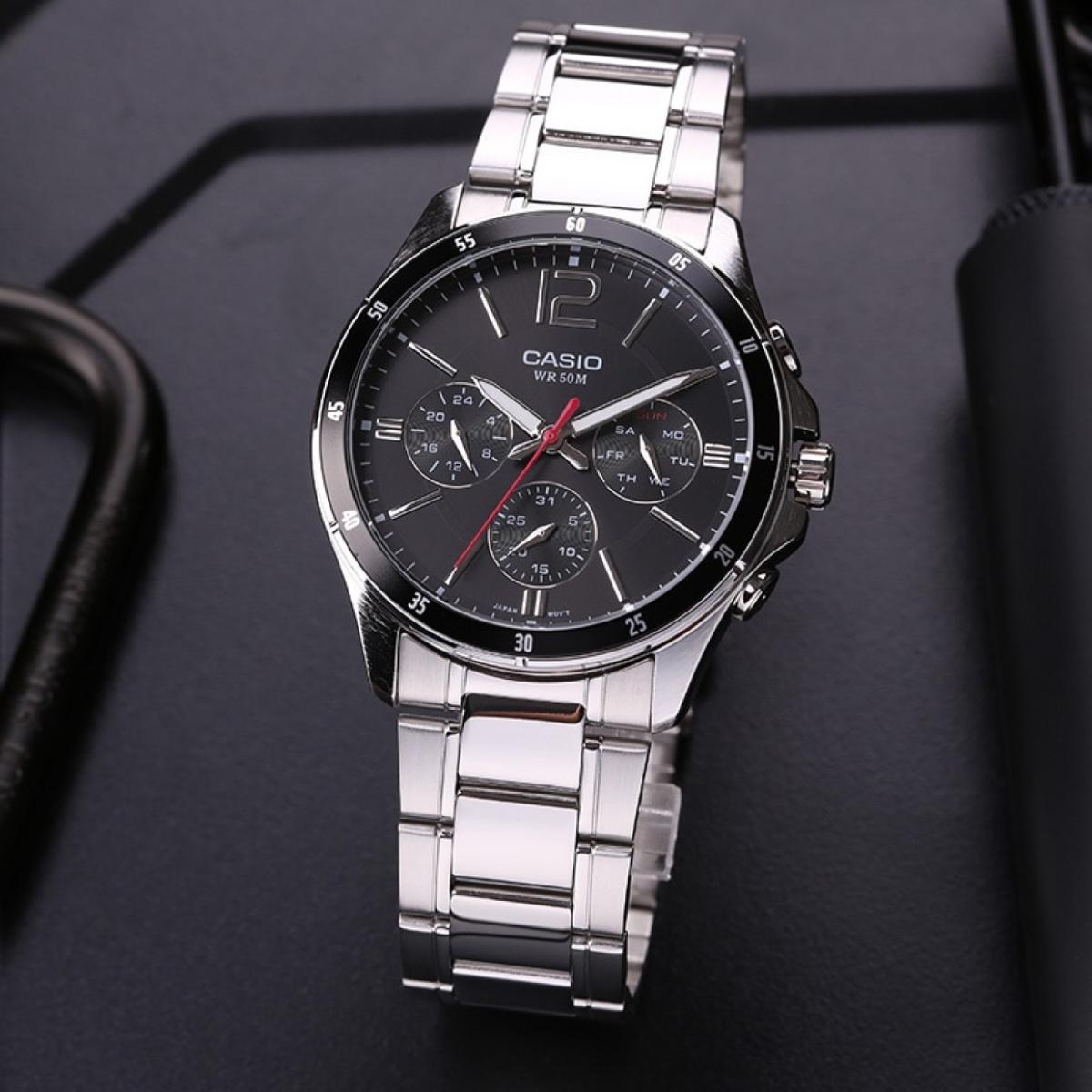 Наручные часы  Casio  Collection Casio MTP-1374D-1A (фото 6)