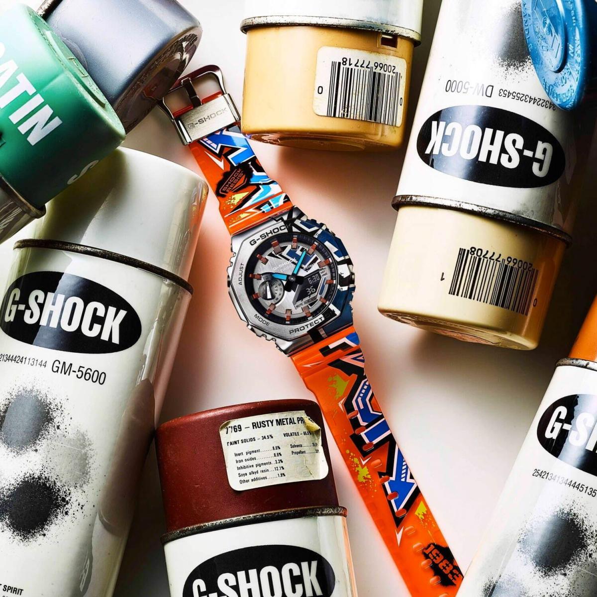 Наручные часы  Casio  G-Shock Casio GM-2100SS-1A (фото 7)