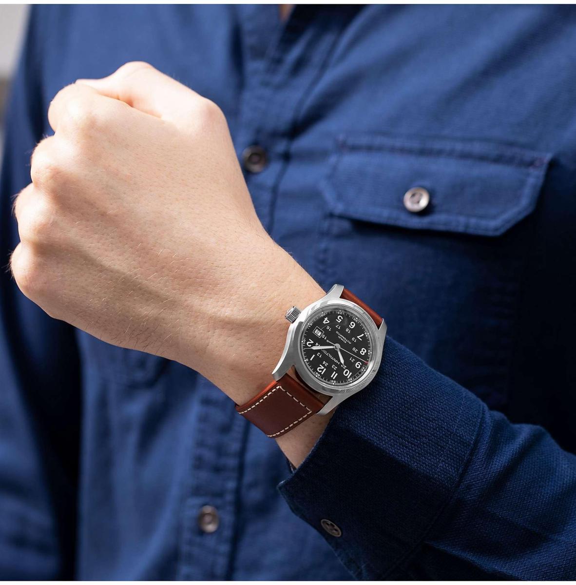 Наручные часы  Hamilton  Khaki Field Hamilton H70555533 (фото 4)