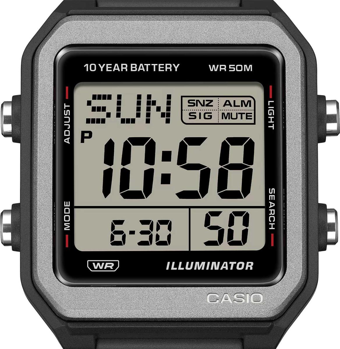 Наручные часы  Casio  Collection Casio W-221H-1A (фото 3)