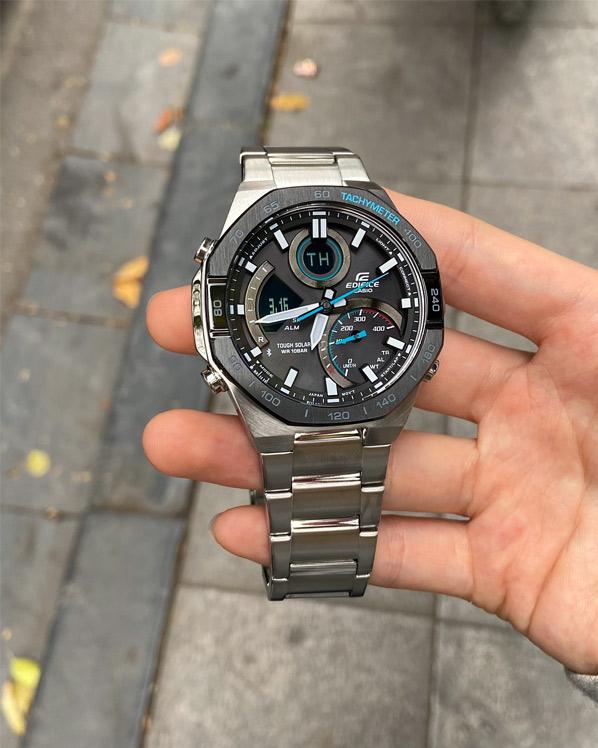 Наручные часы  Casio  Edifice Casio ECB-950DB-1A (фото 6)