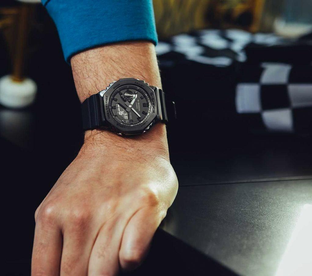 Наручные часы  Casio  G-Shock Casio GM-2100BB-1A (фото 5)