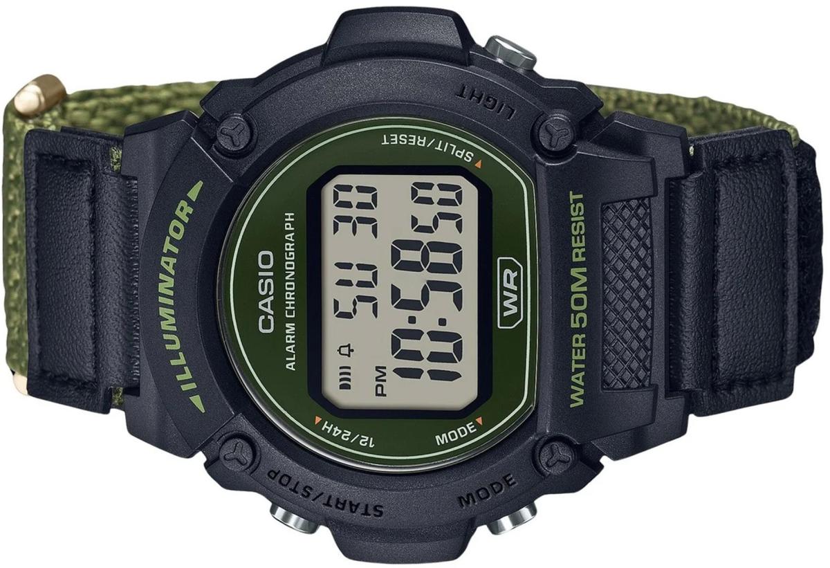 Наручные часы  Casio  Collection Casio W-219HB-3A (фото 3)
