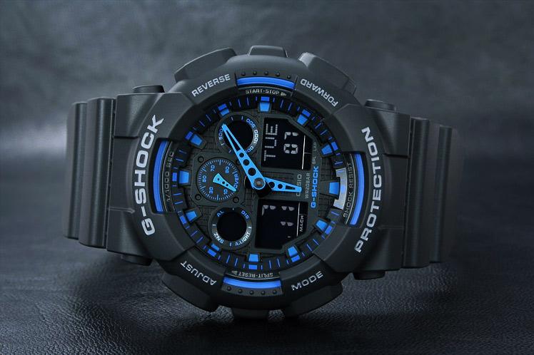 Наручные часы  Casio  G-Shock Casio GA-100-1A2 (фото 4)