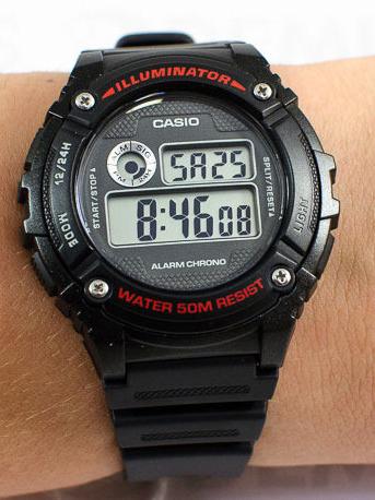 Наручные часы  Casio  Collection Casio W-216H-1A (фото 6)