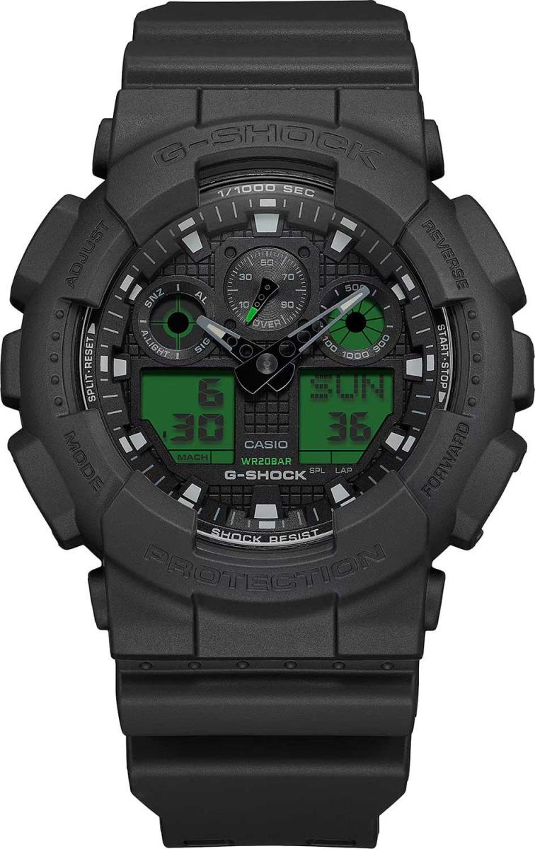 Наручные часы  Casio  G-Shock Casio GA-100BEG-1A (фото 6)