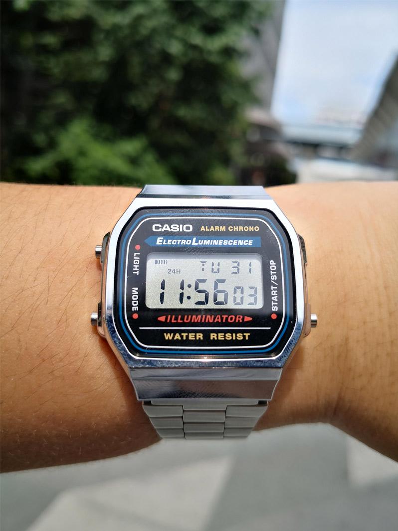 Наручные часы  Casio  Vintage Casio A-168WA-1Q (фото 12)
