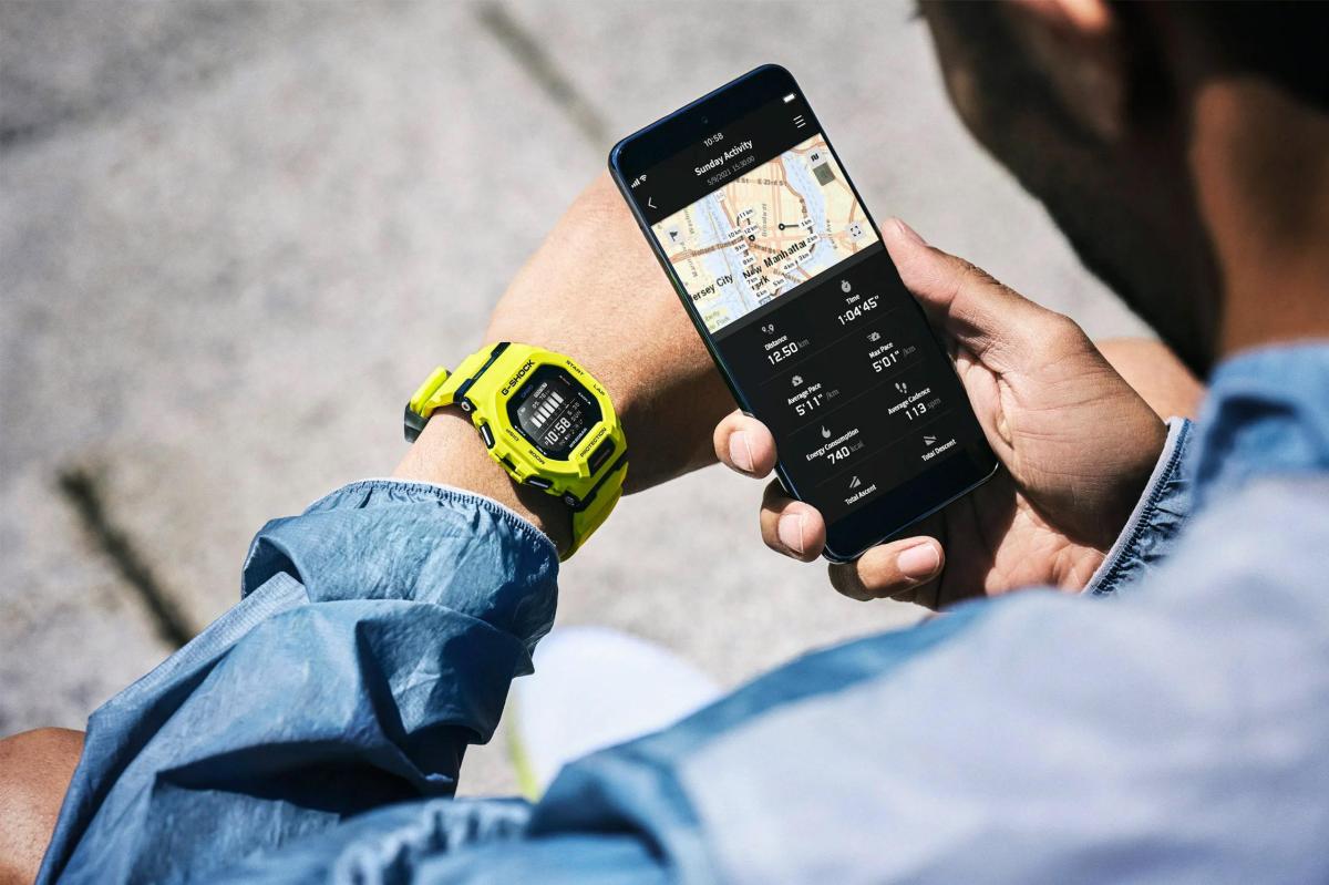 Наручные часы  Casio  G-Shock Casio GBD-200-9E (фото 7)