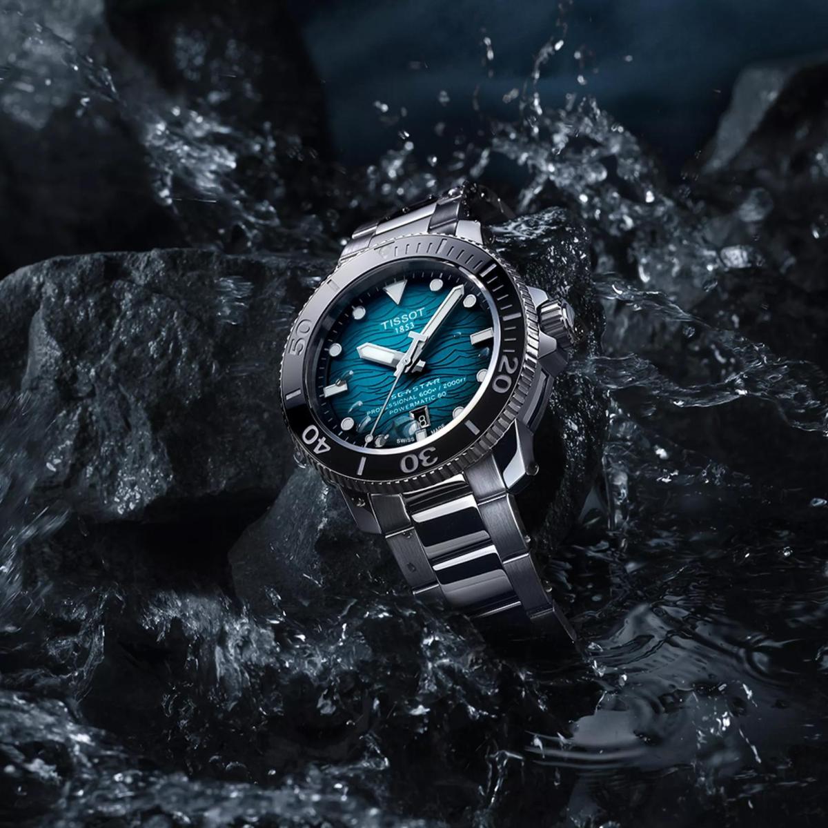 Наручные часы  Tissot  Seastar Tissot T120.607.11.041.00 (фото 10)