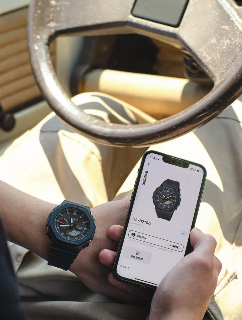 Наручные часы  Casio  G-Shock Casio GA-B2100-1A (фото 9)
