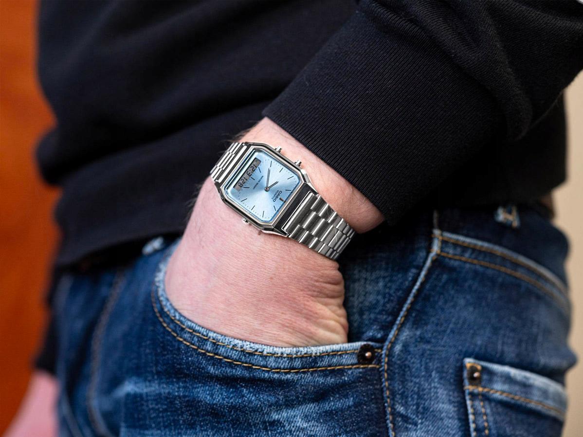 Наручные часы  Casio  Vintage Casio AQ-230A-2A1 (фото 3)