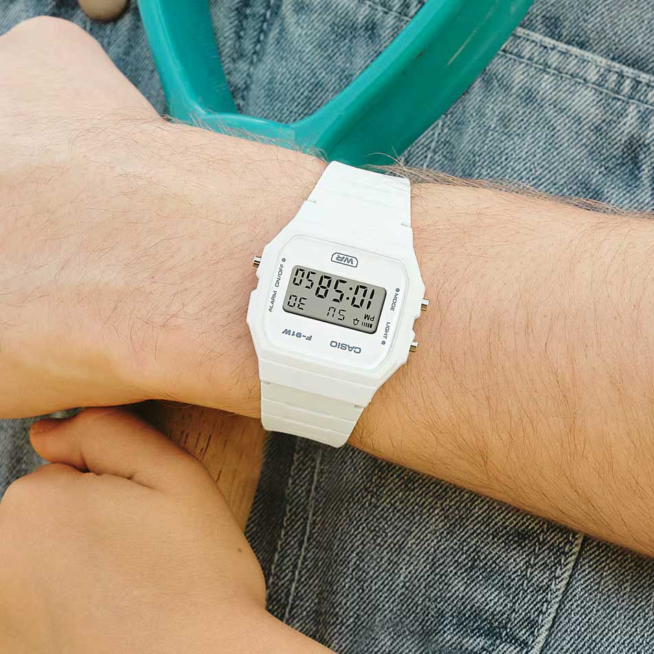 Наручные часы  Casio  Collection Casio F-91WB-7A (фото 3)