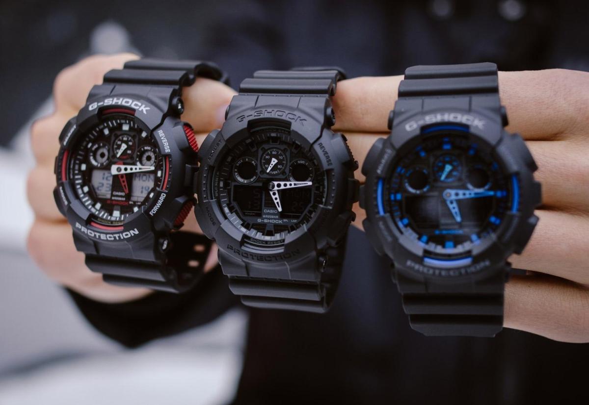 Наручные часы  Casio  G-Shock Casio GA-100-1A4 (фото 5)